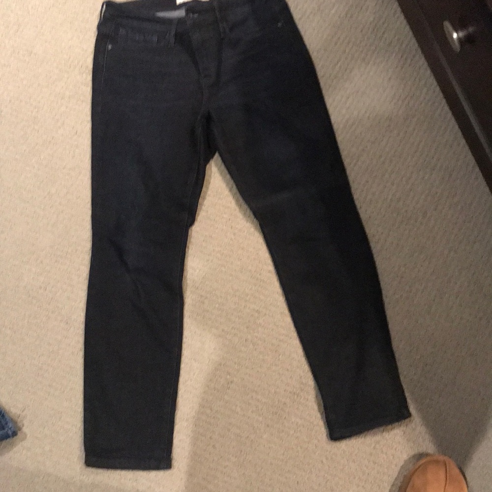 Athleta Sculptek dark wash jeans